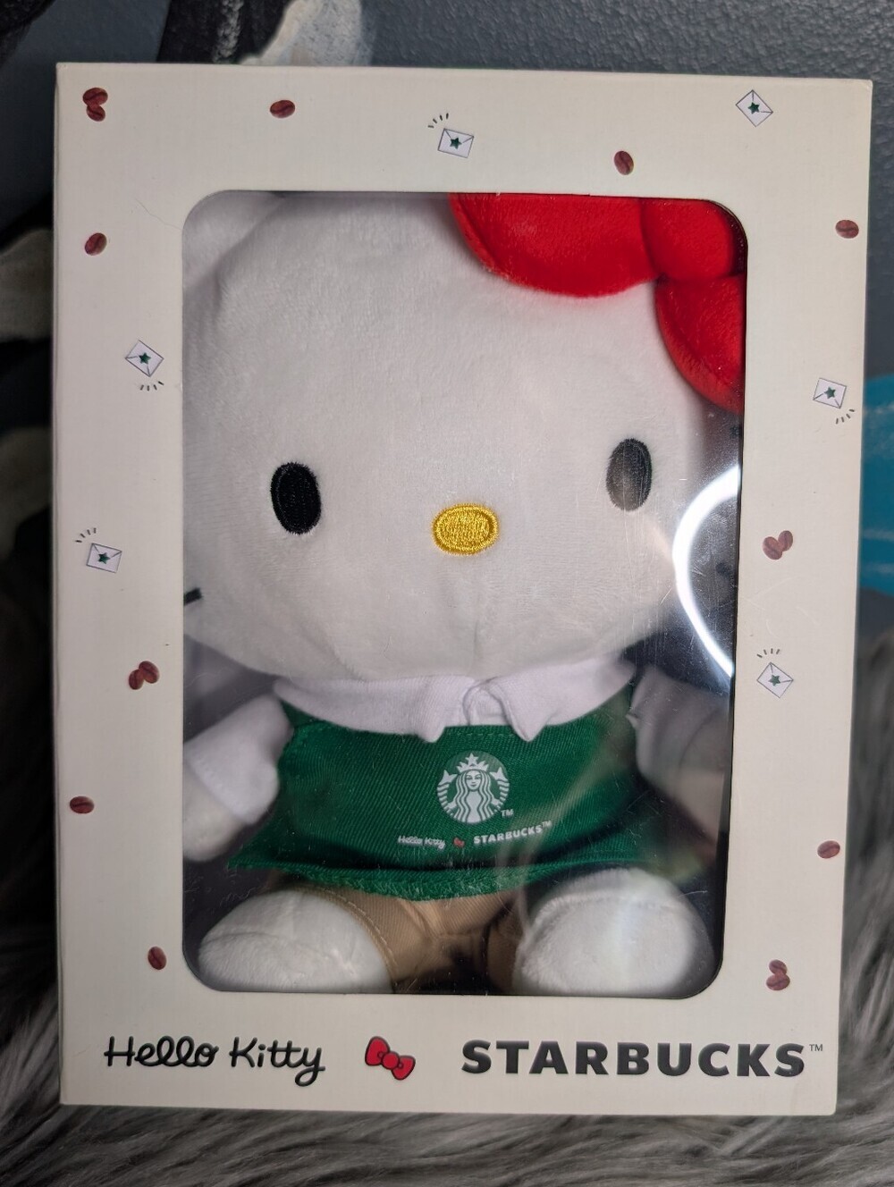 Brand New Starbucks Hello Kitty Plush